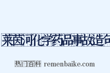 莱茵河化学药品事故造句是什么意思的图片